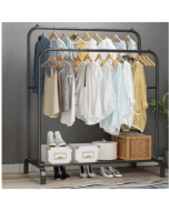 מתלה בגדים כפול – HANGER צבע שחור