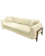 ספה באורך 200 ס"מ דגם MOZART בגוון בז'