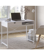 שולחן כתיבה דגם אלדברן בגוון לבן