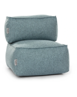 הדום עם משענת גב דגם Samber+Backrest צבע אוקיינוס