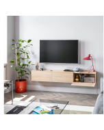 מזנון צף 1.8 מטר דגם יופיטר בגוון אלון