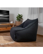 פוף כורסא מעוצב דגם Toscana צבע שחור