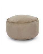 הדום עגול מעוצב דגם Tarragona צבע זמש בז'