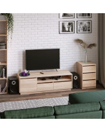 מזנון לסלון דגם קלן בגוון אלון