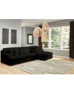 ספה פינתית דגם MILANO בגוון שחור