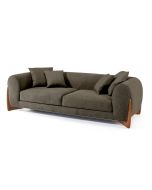 ספה באורך 200 ס"מ דגם ORCHID בגוון אפור כהה