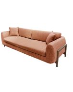 ספה באורך 300 ס"מ דגם MOZART בגוון ורוד