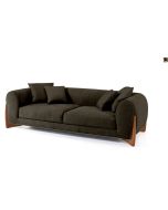 ספה באורך 250 ס"מ דגם ORCHID בגוון שחור