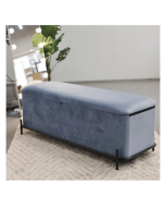 הדום אחסון יוקרתי דגם Maya - תכלת