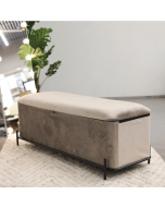 הדום אחסון יוקרתי דגם Maya - אפור