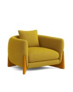 כורסא דגם ORCHID בגוון צהוב