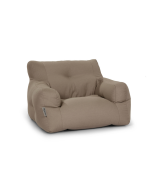 פוף לילדים TEDDY צבע קפה לאטה