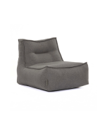 פוף כורסא מעוצב דגם Provence צבע אפור כהה