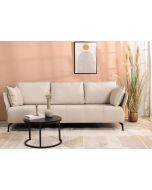 ספה תלת מושבית 230 ס"מ בגוון בז' דגם WING