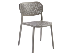 כסא אירוח דגם Nuta מבית Gaber גוון אפור בהיר