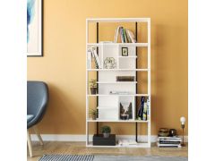 ספרייה מעוצבת דגם אלטלנה בגוון לבן