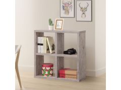 כוורת 4 תאים דגם לגונה בגוון אלון מעושן