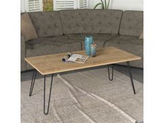 שולחן מעוצב דגם אלמה בגוון אלון