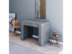 קונסולה נפתחת לפינת אוכל 3 מטר דגם לורד צבע אפור בטון