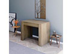 קונסולה נפתחת לפינת אוכל 3 מטר דגם לורד צבע עץ טבעי