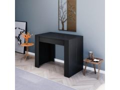 קונסולה נפתחת לפינת אוכל 3 מטר דגם לורד צבע שחור