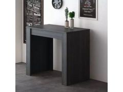 שולחן קונסולה נפתח עד 2.40 ס"מ דגם Royal גוון שחור