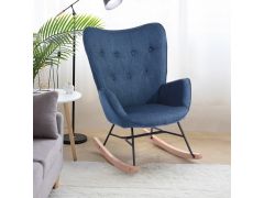 כורסת נדנדה גוון כחול כהה דגם אפפינג