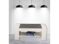 שולחן סלון גוון לבן דגם ג'וזף