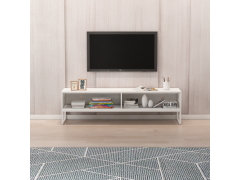 מזנון טלוויזיה גוון לבן דגם לואי