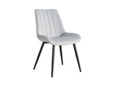 סט 4 כסאות גוון אפור בהיר דגם נעם