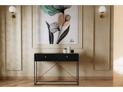 קונסולה גוון שחור דגם ליחן