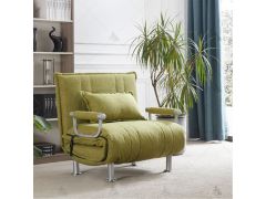 TOBIAS כורסא נפתחת למיטת יחיד גוון ירוק דגם