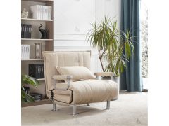 TOBIAS כורסא נפתחת למיטת יחיד גוון בז דגם