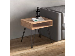 שולחן צד עם רגלי סיכה דגם דיוויד