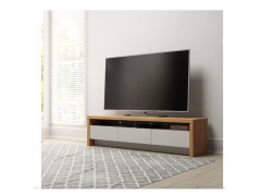 מזנון 180 ס"מ אופוייט מט בשילוב קינמון דגם קולוניה