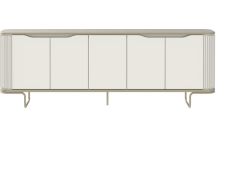 שידה 217 ס"מ בגוון אופוייט פרזול שמפניה דגם אסיף