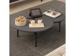 שולחן סלון בגוון אפור כהה דגם אבניו