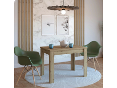 שולחן אוכל בגוון אלון 102/69 ס"מ דגם וינה אלון VINA