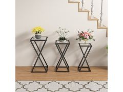 שלישיית שולחנות אלכסונים מדורגים דגם אנטיב