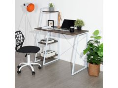 עמדת מחשב דגם פוצ'ו בגוון אגוז