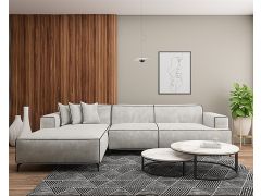 מערכת ישיבה פינתית דגם מור פרימיום 2.90 מטר RAM DESIGN