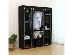 ארון קל גדול לאחסון שחור