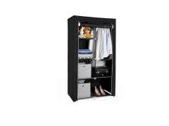 ארון לאחסון צר - שחור