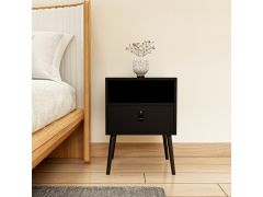 שידת לילה דגם עדי שחור