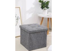 הדום וארגז אחסון KOMBI צבע אפור