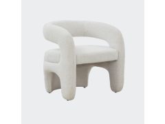 כורסא דגם דוד פתשן בגוון לבן