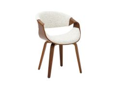 כיסא ניקולסון בגוון בהיר כיסא אירוח אלגנטי