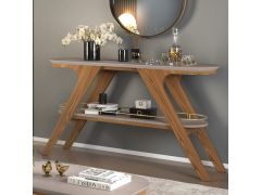 קונסולה בגוון מוקה דגם רוזן