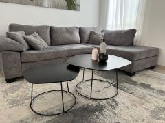 זוג שולחנות סלון בעיצוב מודרני דגם גיא