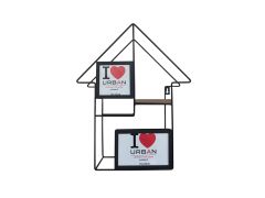 יחידת תליה 32*40 ס"מ בגוון שחור דגם HOMMY